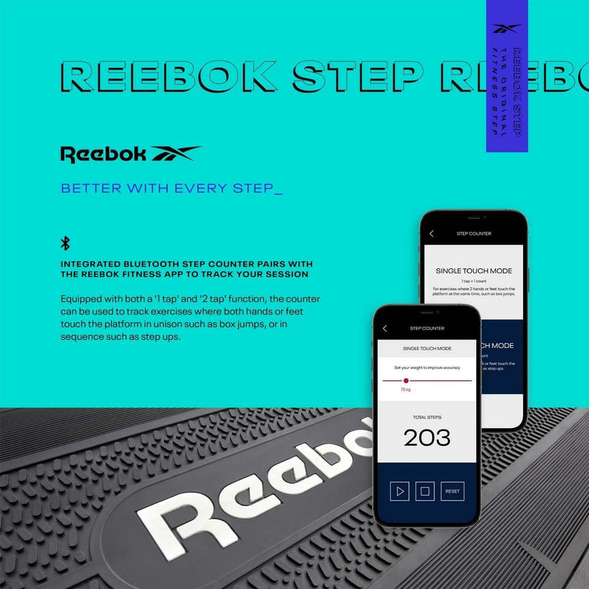 Reebok Step with Bluetooth Counter    at Bytomic Trade and Wholesale