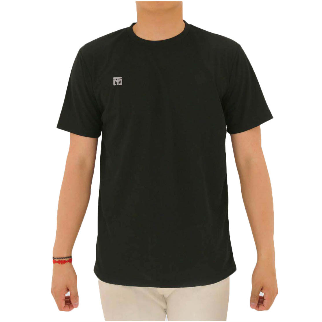 Black Mooto Cool Round Performance T-Shirt 160 (3)   at Bytomic Trade and Wholesale