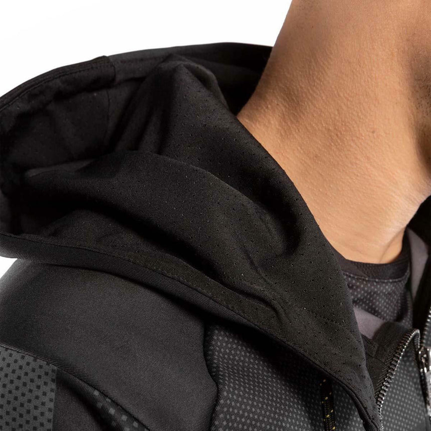 Black-Gold Venum Athletics Zipped Hoodie    at Bytomic Trade and Wholesale