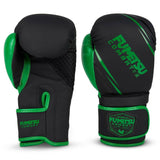 Black/Green Fumetsu Shield Kids Boxing Gloves    at Bytomic Trade and Wholesale