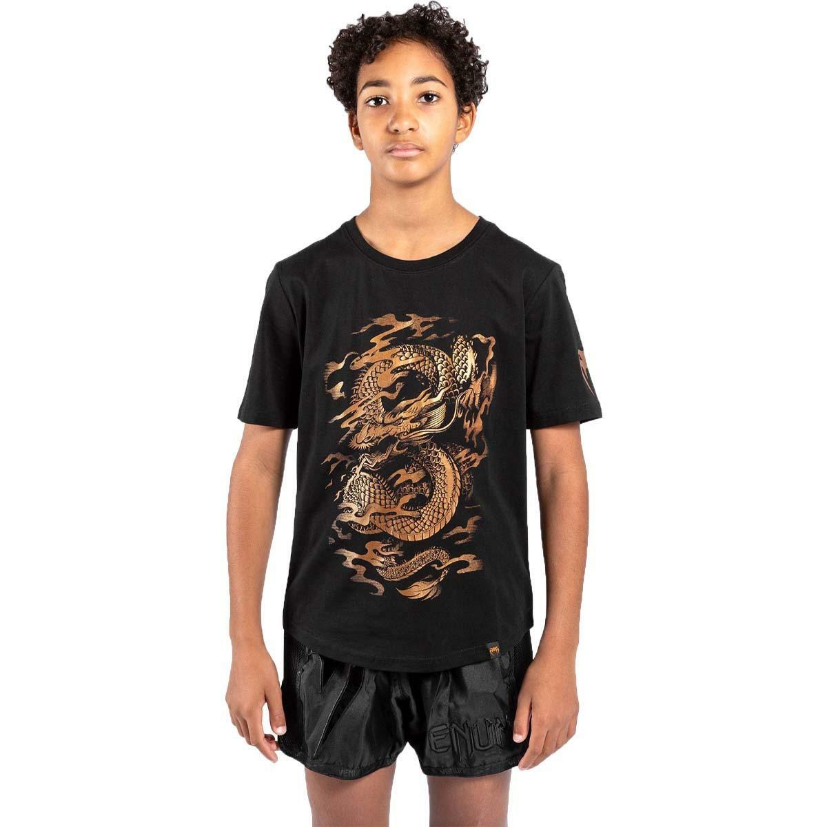 Black Venum Dragon's Flight Kids T-Shirt    at Bytomic Trade and Wholesale