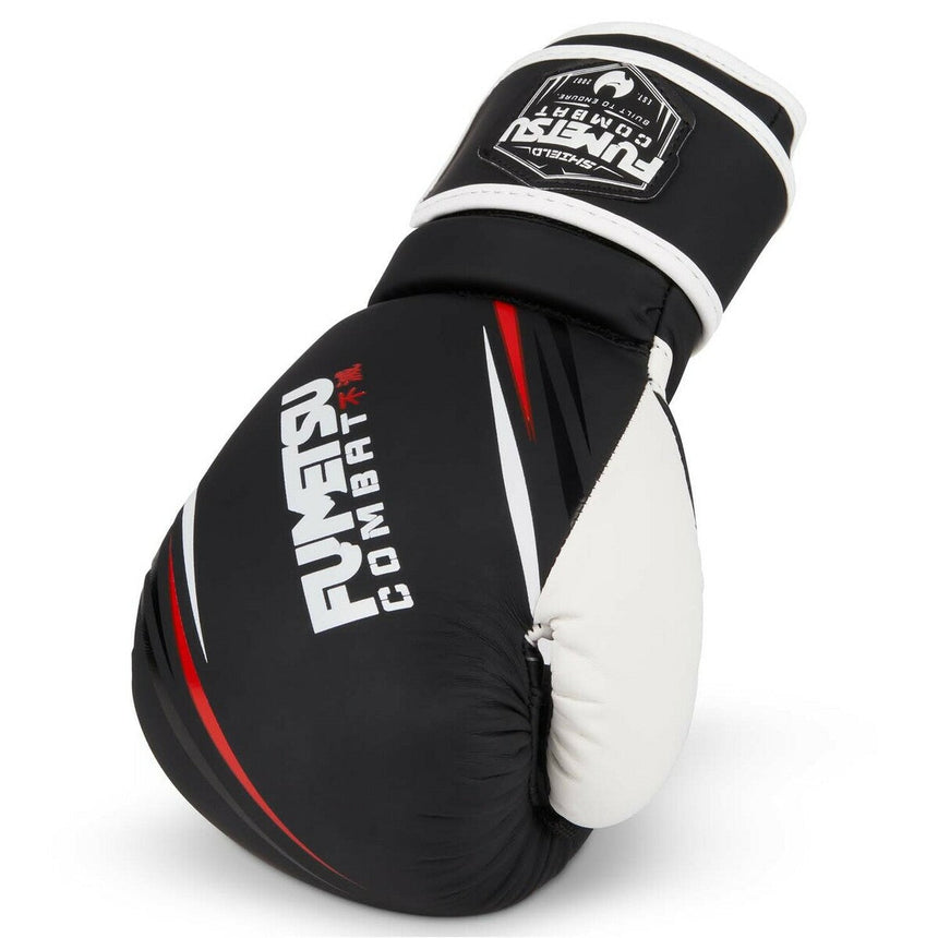 Black/White Fumetsu Shield Kids Boxing Gloves    at Bytomic Trade and Wholesale