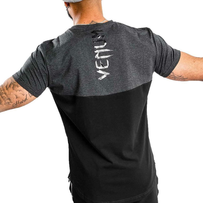 Black/Grey Venum Laser T-Shirt    at Bytomic Trade and Wholesale