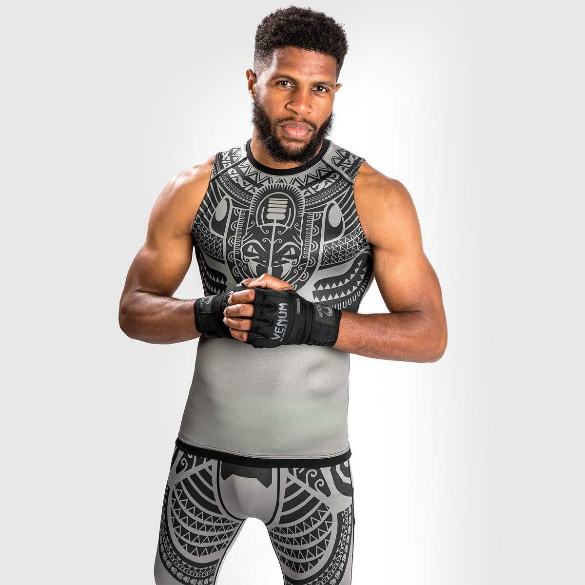 Venum Nakahi Sleeveless Rash Guard Grey Small  at Bytomic Trade and Wholesale