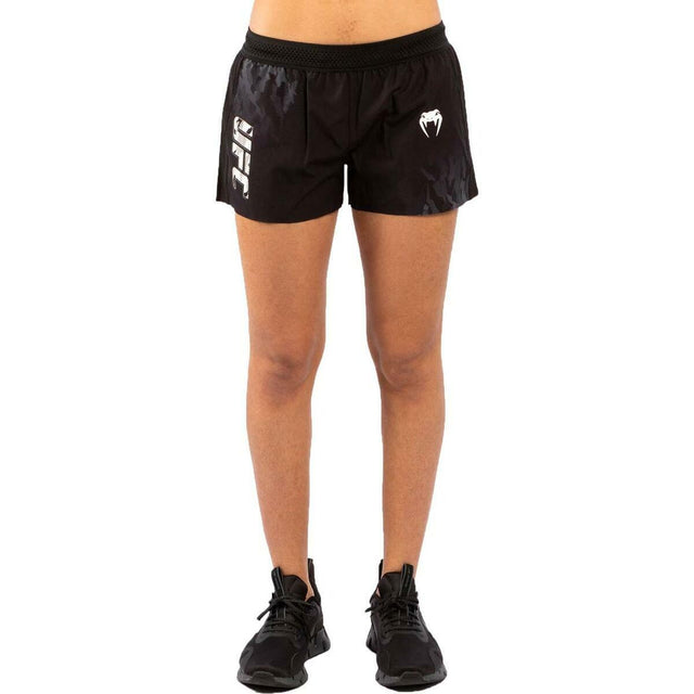 Black Venum UFC Authentic Fight Week Women's Training Shorts    at Bytomic Trade and Wholesale