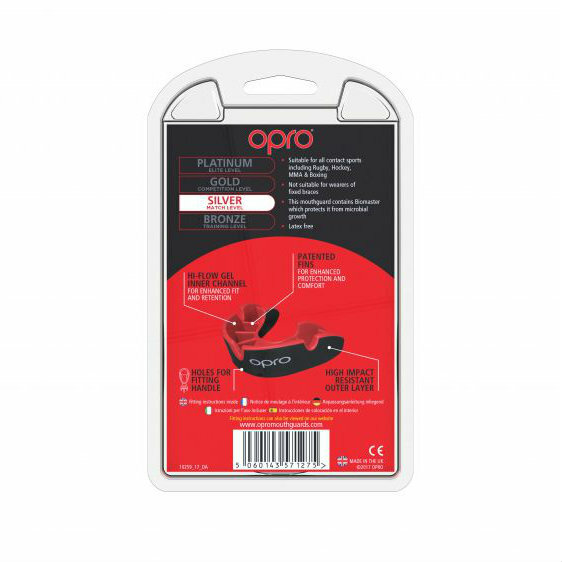 Pink/Green Opro Junior Silver Gen 4 Mouth Guard    at Bytomic Trade and Wholesale