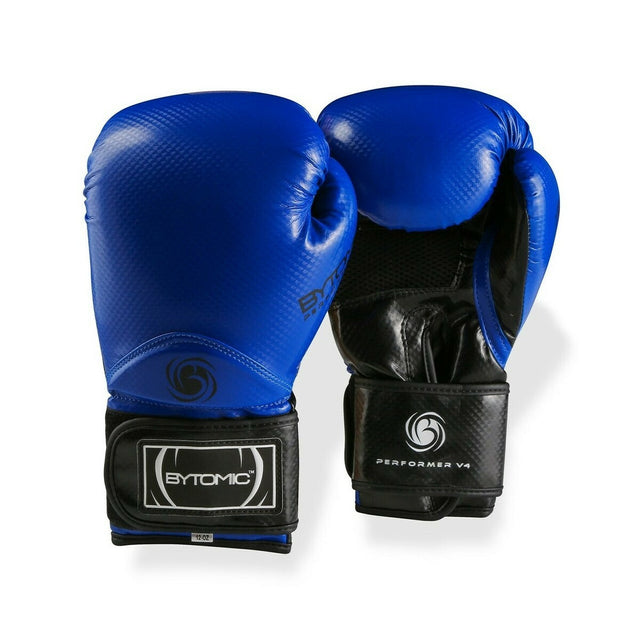 Blue Bytomic Performer V4 Boxing Gloves 10oz   at Bytomic Trade and Wholesale
