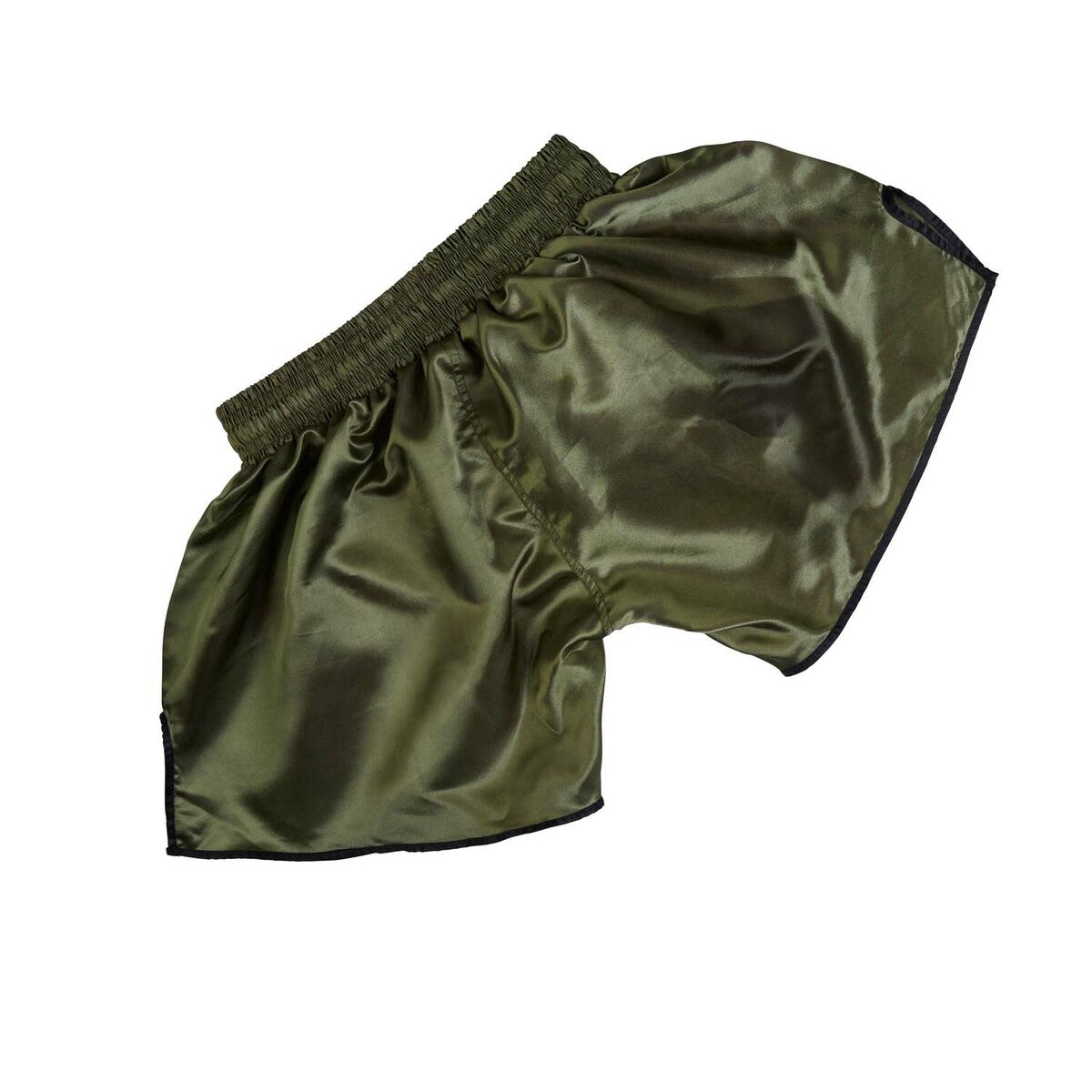 Khaki/Black Fumetsu Combat Muay Thai Shorts    at Bytomic Trade and Wholesale