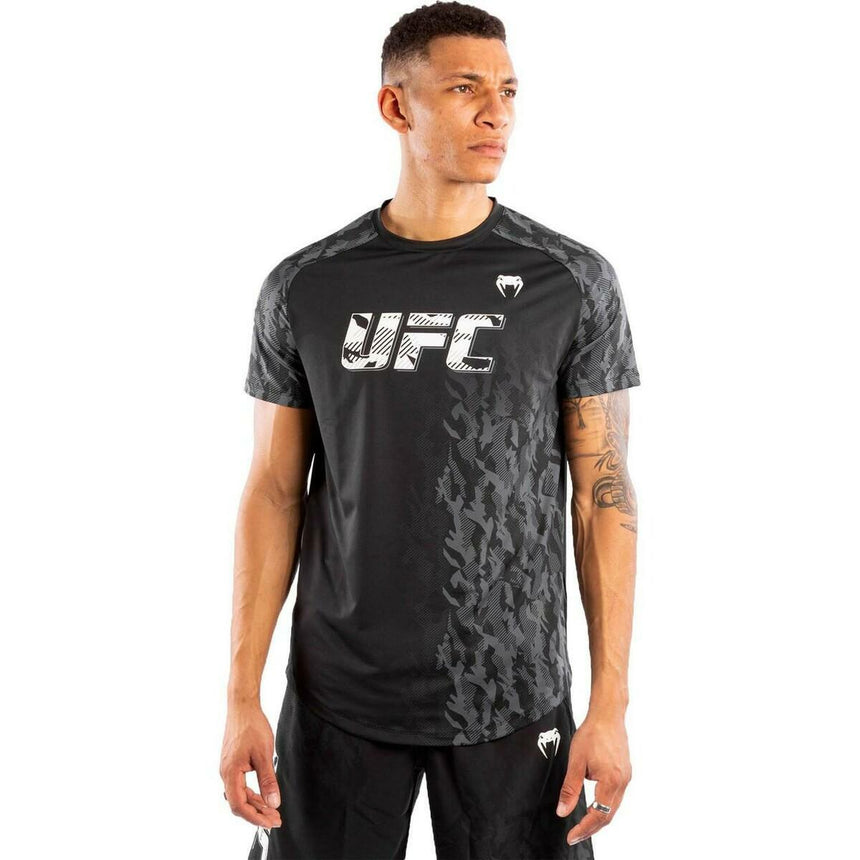 Venum UFC Authentic Fight Week Dry Tech T-Shirt Black Small  at Bytomic Trade and Wholesale