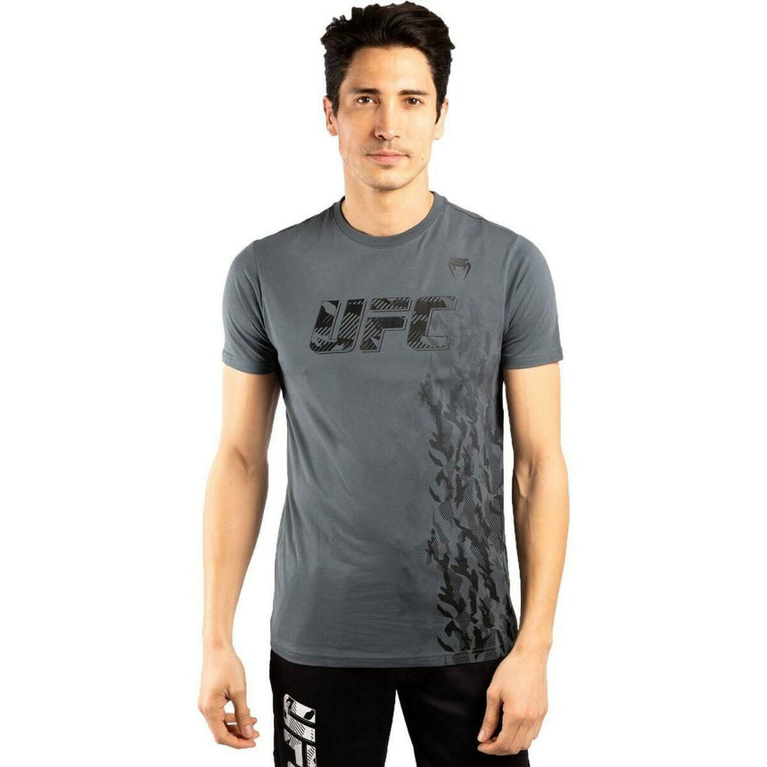 Venum UFC Authentic Fight Week T-Shirt Grey Small  at Bytomic Trade and Wholesale